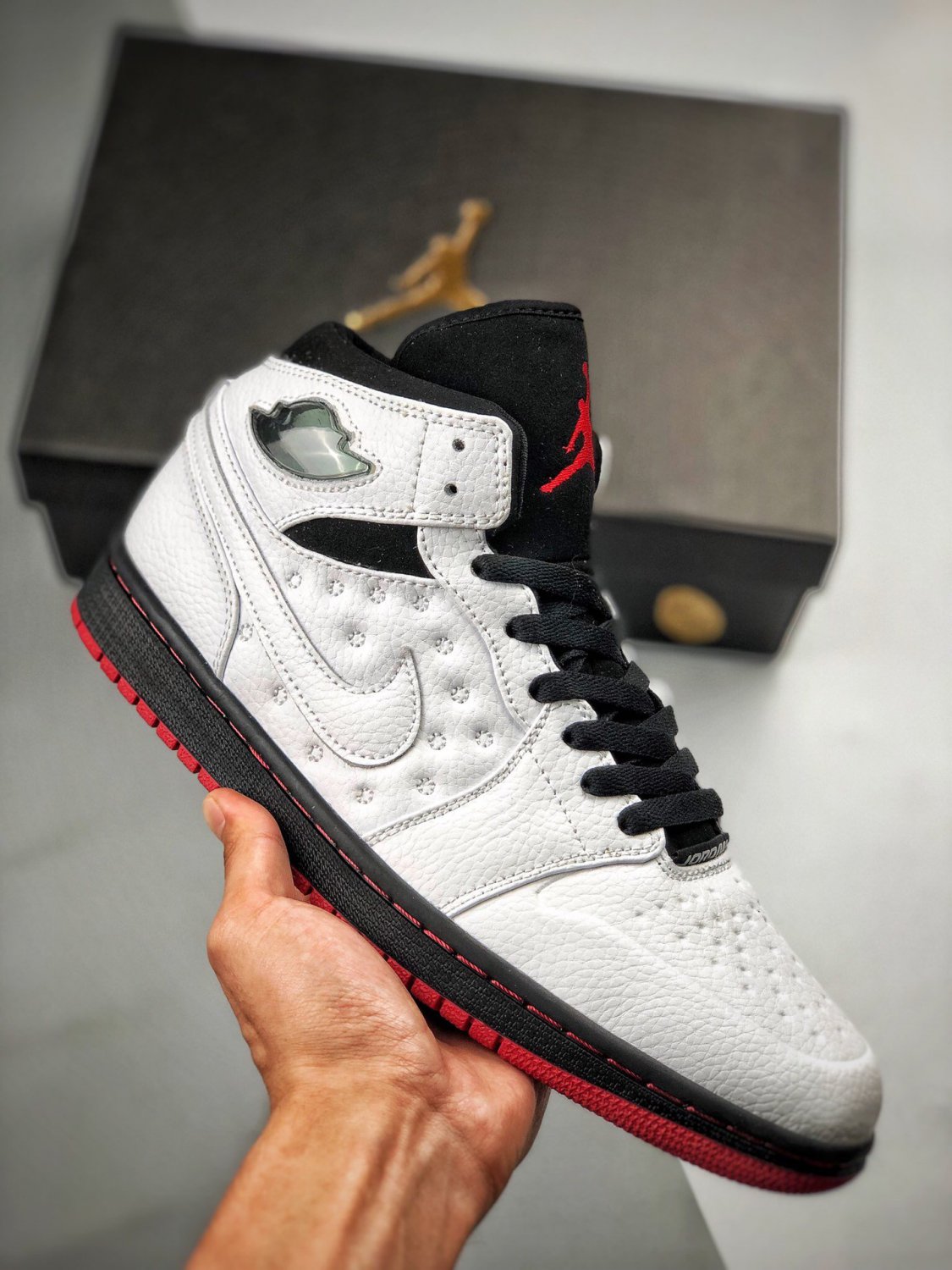 jordan 1 retro 97 &acirc;��black toe&acirc;�� 555069-101