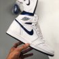 jordan 1 retro high og whitemidnight navy 555088-106