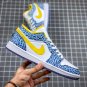 jordan 1 retro low &acirc;��west coast&acirc;�� whitevarsity maize-university blue