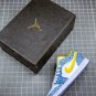 jordan 1 retro low &acirc;��west coast&acirc;�� whitevarsity maize-university blue