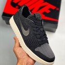 jordan 1 retro low flyknit black guava