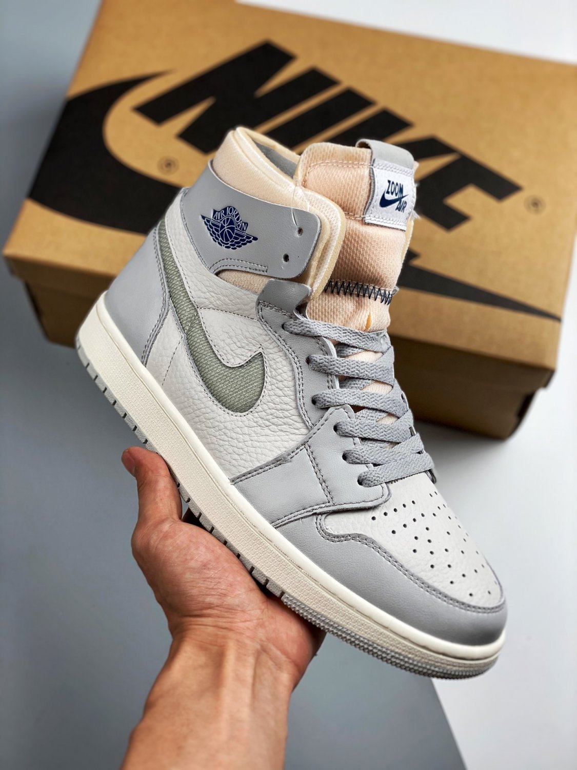 jordan 1 zoom cmft &acirc;��london&acirc;�� photon dustlight smoke grey-grey fog