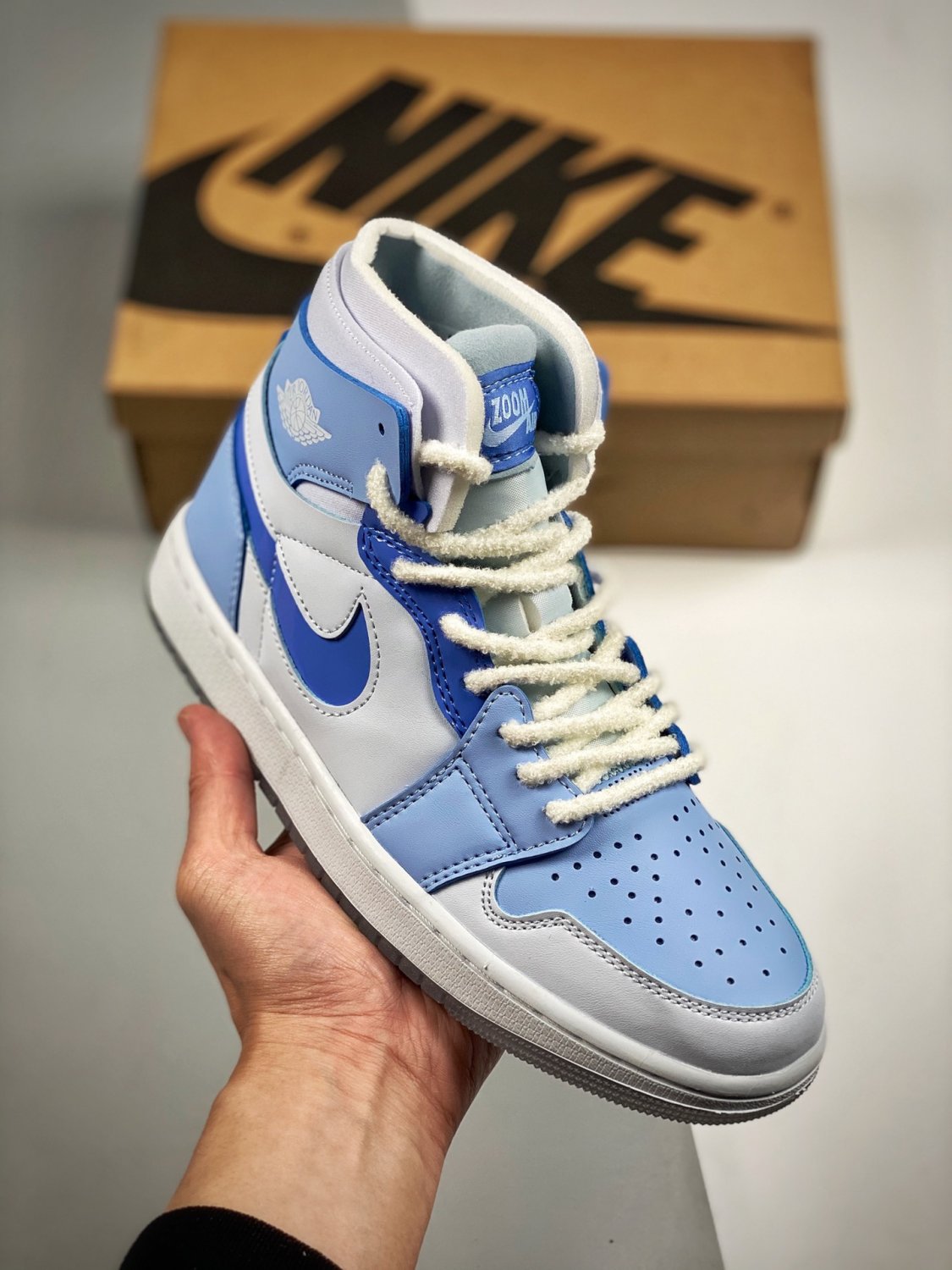 jordan 1 zoom cmft white blue