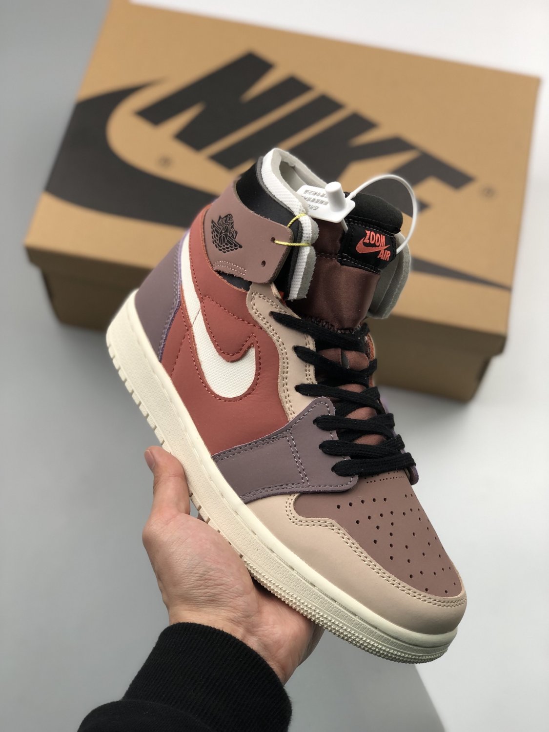 jordan 1 zoom comfort canyon rustsail-purple smoke