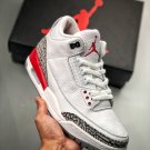 jordan 3 âkatrinaâ whitecement greyblack-fire red