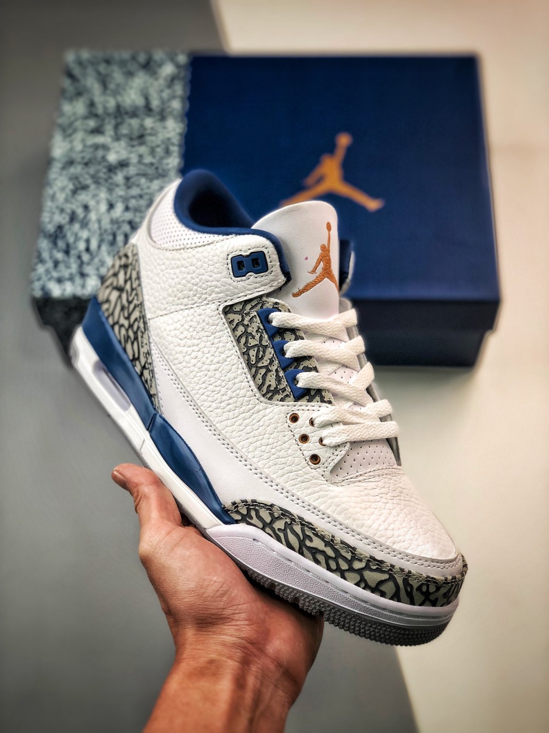 jordan 3 &Atilde;&cent;&Acirc;�&Acirc;�wizards&Atilde;&cent;&Acirc;�&Acirc;� pe whitemetallic copper-true blue ct8532-148