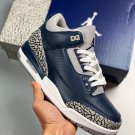 jordan 3 midnight navycement grey-white