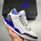 jordan 3 whiteblack-cement grey-racer blue