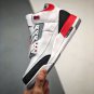 jordan 3 whitefire red-silver-black