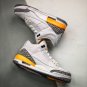 jordan 3 whitelaser orange-cement grey-black
