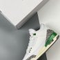 jordan 3 whitelucky green-varsity red-cement grey-sail