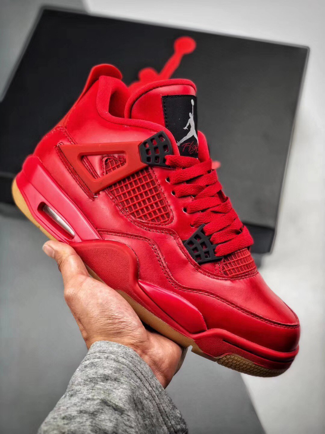 jordan 4 &acirc;��singles day&acirc;�� fire redsummit white-black