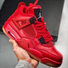 jordan 4 ‘singles day’ fire redsummit white-black