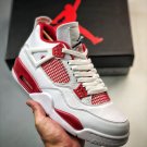 jordan 4 âalternate â89â whiteblack-gym red