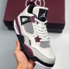 jordan 4 âpsgâ whiteneutral grey-black-bordeaux