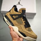 jordan 4 mushroomblack-fossil-pale ivory
