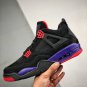jordan 4 nrg &acirc;��raptors&acirc;�� blackuniversity red-court purple