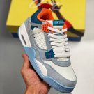 jordan 4 white blue red