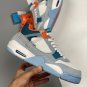 jordan 4 white blue red