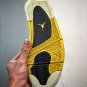 jordan 4 whitecoconut milk-vivid sulfur aq9129-101