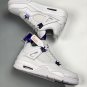 jordan 4 whitemetallic silver-court purple ct8527-115