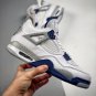 jordan 4 whitemidnight navylight smoke greyfire red