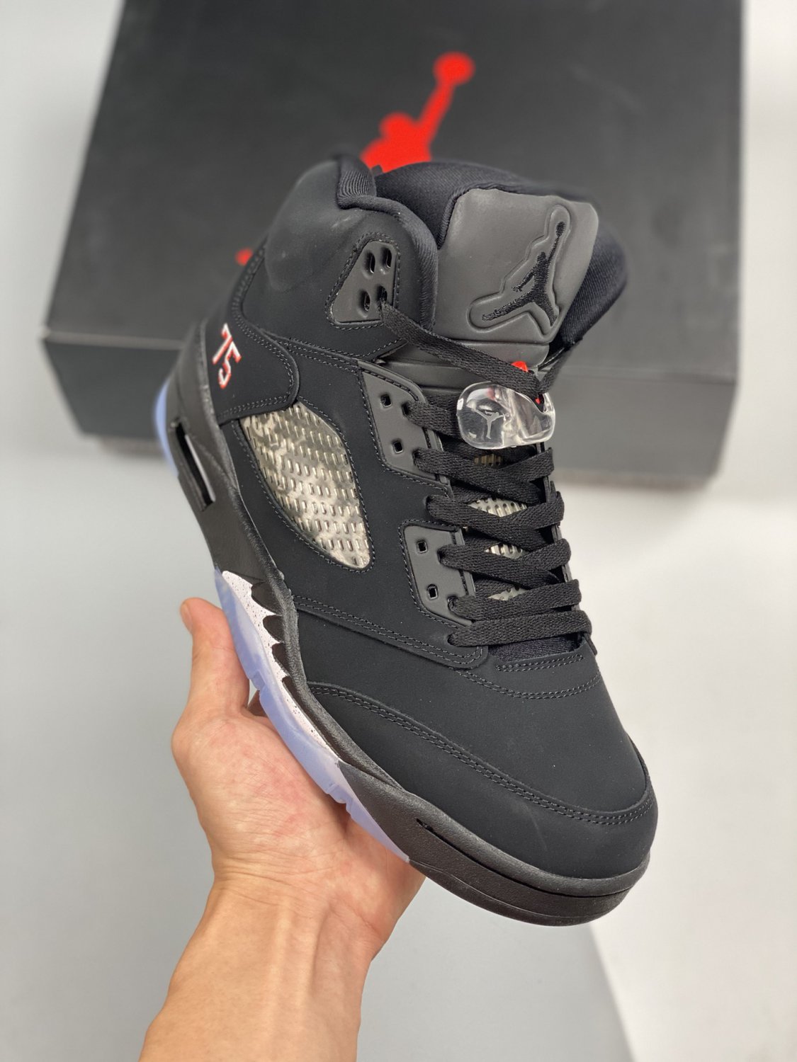 jordan 5 &acirc;��psg&acirc;�� blackwhite-challenge red