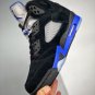 jordan 5 blackracer blue-reflective silver