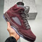 jordan 5 burgundylight graphite-silver dz4131-600
