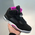 jordan 5 gs blackdeadly pink-white
