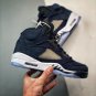 jordan 5 midnight navyblack-football grey fd6812-400