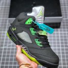 jordan 5 retro âquai 54â black green