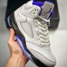 jordan 5 whitedark concord-black