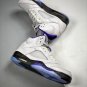 jordan 5 whitedark concord-black