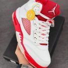 jordan 5 whitepink foam-gym red 440892-106