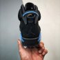 jordan 6 &acirc;��unc&acirc;�� blackuniversity blue 384664-006