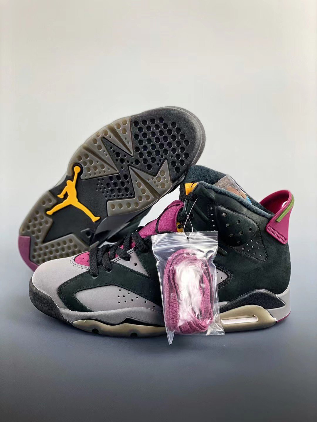 jordan 6 blacklight graphite-dark grey-bordeaux