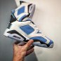 jordan 6 low white university blue