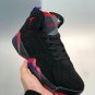 jordan 7 &acirc;��raptors&acirc;�� blacktrue red-dark charcoal-club purple on