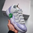 jordan 11 low whitepure violet ah7860-101
