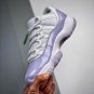 jordan 11 low whitepure violet ah7860-101