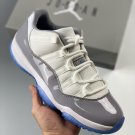 jordan 11 low whiteuniversity bluecement grey av2187-140
