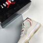 jordan 11 platinum tintsail-university red