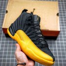 jordan 12 black university gold 130690-070