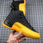 jordan 12 black university gold 130690-070