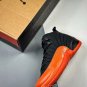 jordan 12 blackbrilliant orange-white fd9101-081