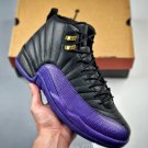 jordan 12 blackfield purple-metallic gold-taxi ct8013-057