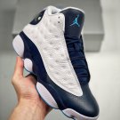 jordan 13 whiteobsidian-dark powder blue 414571-144 on