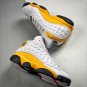 jordan 13 whiteuniversity red-del sol-black 414571-167 on
