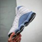 jordan 13 whiteyellow ochre-blue grey-black 414571-170